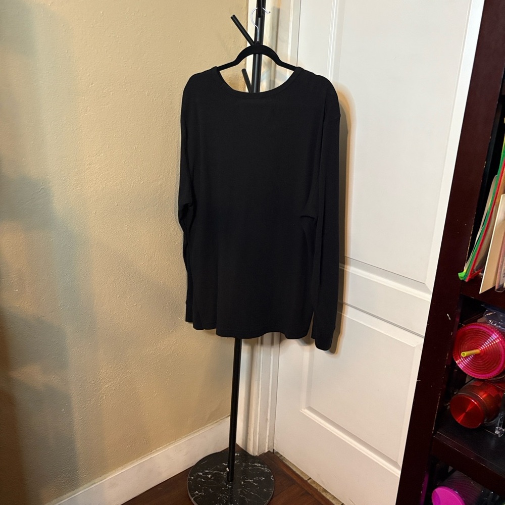 Old Navy Charcoal Long Sleeve Shirt - Picture 2 of 3
